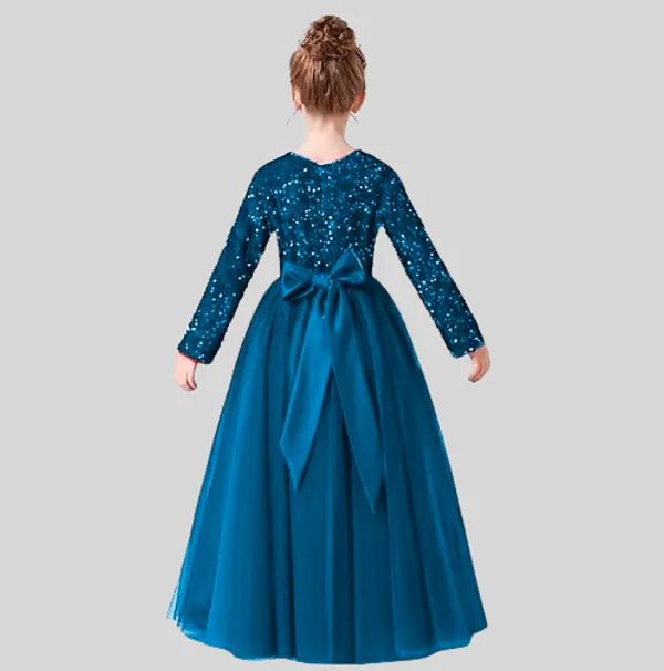 Morpichh_Royal_Sequin_Work_Full_Length_Western_Wear_Dress_For_Girls