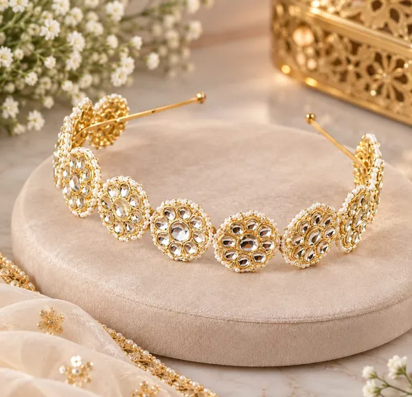 Elegant_Floral_Kundan_Headband_for_Women_|_Pearl_&_Golden_Stone_Hairband_|_Traditional_Hair_Accessory_for_Wedding,_Festive_&_Party_Wear