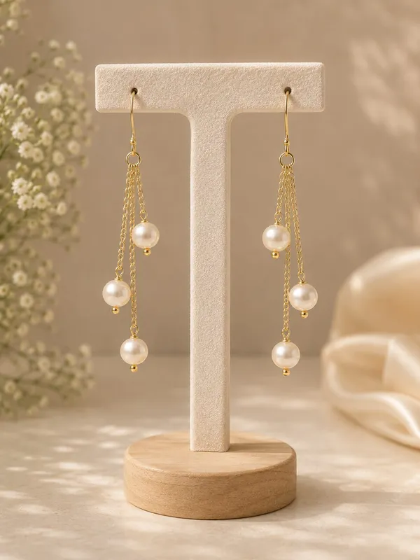 Elegant_Pearl_Drop_Earrings_for_Women_|_Gold_Plated_Long_Dangle_Earrings_|_Minimal_Luxury_Earrings