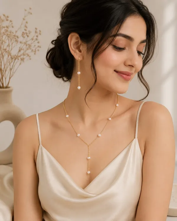 Elegant_Pearl_Y_Necklace_Set_for_Women_|_Gold_Plated_Lariat_Necklace_with_Matching_Pearl_Drop_Earrings_|_Minimal_Luxury_Jewelry