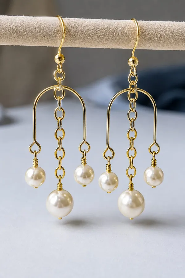 Gold_Plated_Pearl_Drop_Dangle_Earrings_for_Women_|_Elegant_Korean_Style_Lightweight_Party_&_Daily_Wear_Earrings_|_Trendy_Fashion_Jewellery_Gift