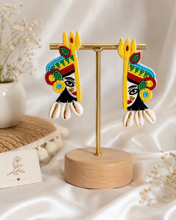 Handmade_Moti_Work_Tribal_Earrings_for_Women_|_Beaded_Face_Design_Statement_Earrings_|_Ethnic_Festival_&_Party_Wear_Jewellery