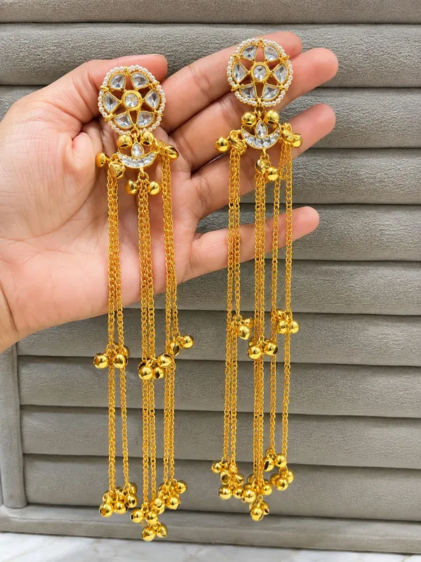 Traditional_Gold_Plated_Long_Chain_Tassel_Earrings_for_Women_|_Kundan_Statement_Dangler_Earrings_|_Party,_Wedding,_Festive_&_Ethnic_Jewellery