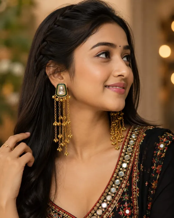 Traditional_Handmade_Kashmiri_Earrings_for_Women_|_Long_Tassel_Ghungroo_Earrings_|_Wedding_&_Festive_Ethnic_Jewellery