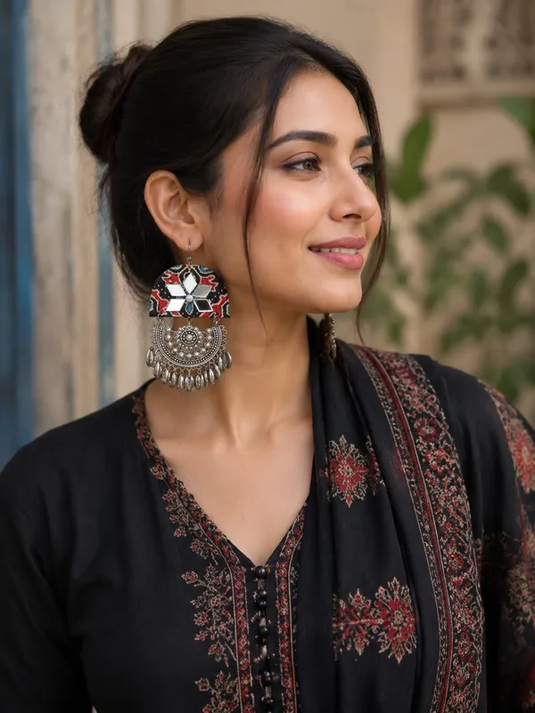 Traditional_Mirror_Jhumka_Earrings_for_Women_|_Oxidised_Silver_Boho_Statement_Earrings_|_Ethnic_Party_&_Festive_Jewellery