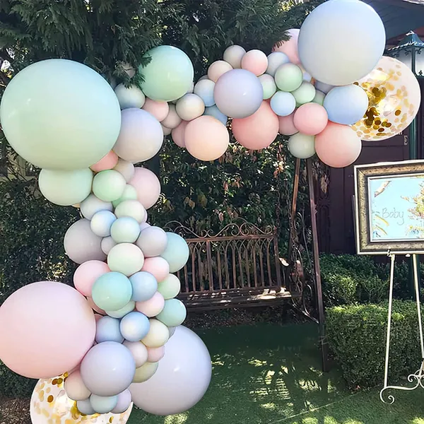 Pastel_Pink_Purple_Mint_Blue_&_Gold_Macaron_Balloons_And_Confetti_Balloons_|_For_Birthday_Wedding_Party_Decorations_(111_Pcs)