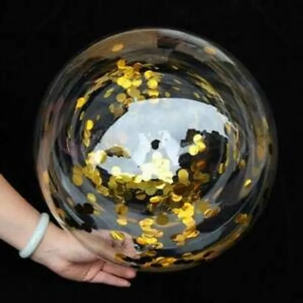 Golden_Confetti_Transparent_Balloon_With_Foil_Confetti_Fillers_|_For_Birthday_Party_Wedding_Decoration