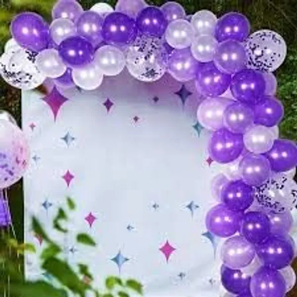 White_&_Purple_Diy_Balloon_Arch_Garland_Kit_(112_Pcs)