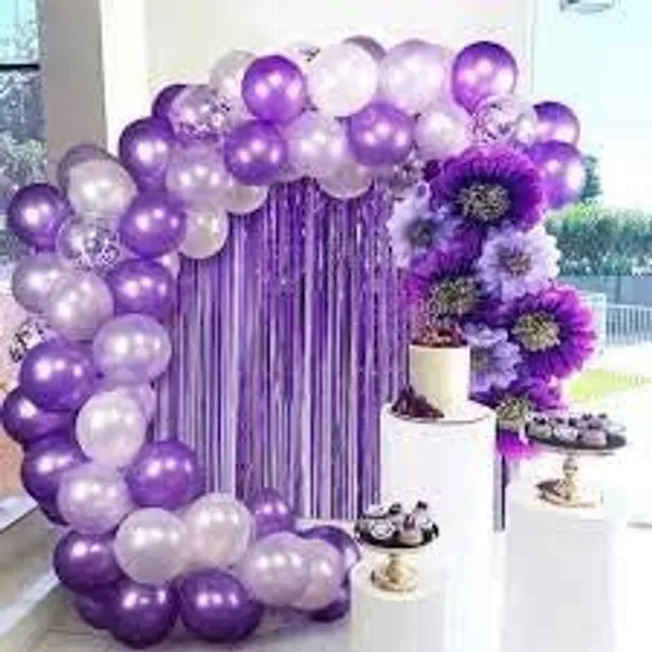 White_&_Purple_Diy_Balloon_Arch_Garland_Kit_(112_Pcs)