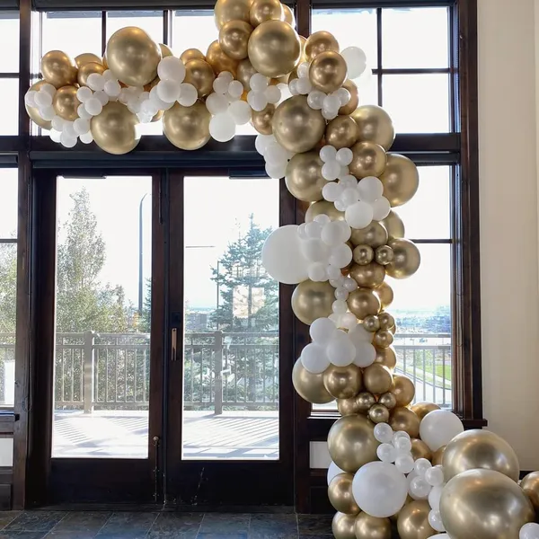 White_&_Gold_Latex_Metallic_Confetti_Balloons_|_For_Wedding_Birthday_Anniversary_Celebrations_Valentines_Day_Party_Decoration_(120_Pcs)_(12_In_|_10_In_|_5_In)