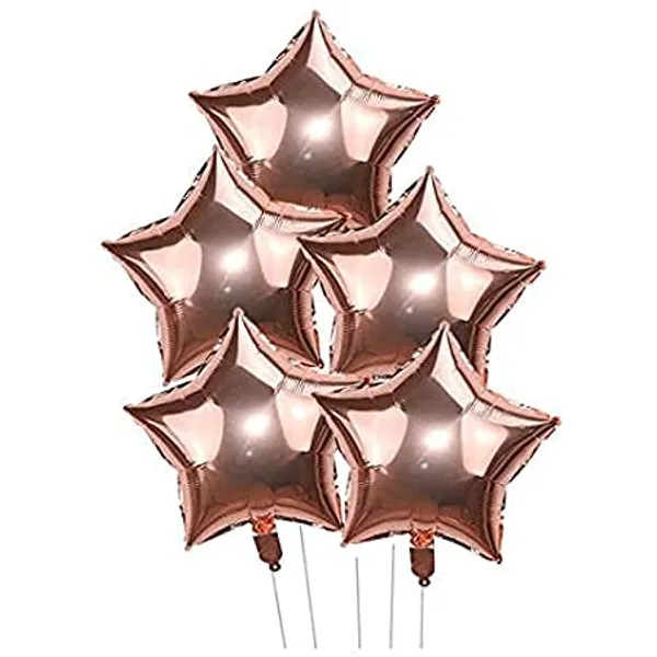 Silver_&_Rose_Gold_Star_Shape_Party_Decorative_Foil_Balloon_|_For_Boys_Or_Girls_|_Anniversary_|_Wedding_|_Birthday_Decoration_(Pack_Of_10)_(18_Inch)