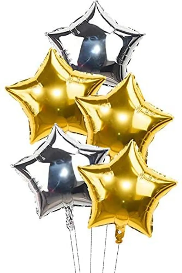 Silver_&_Golden_Star_Shape_Party_Decorative_Foil_Balloon_|_For_Boys_Or_Girls_|_Anniversary_|_Wedding_|_Birthday_Decoration_(Pack_Of_10)_(18_Inch)