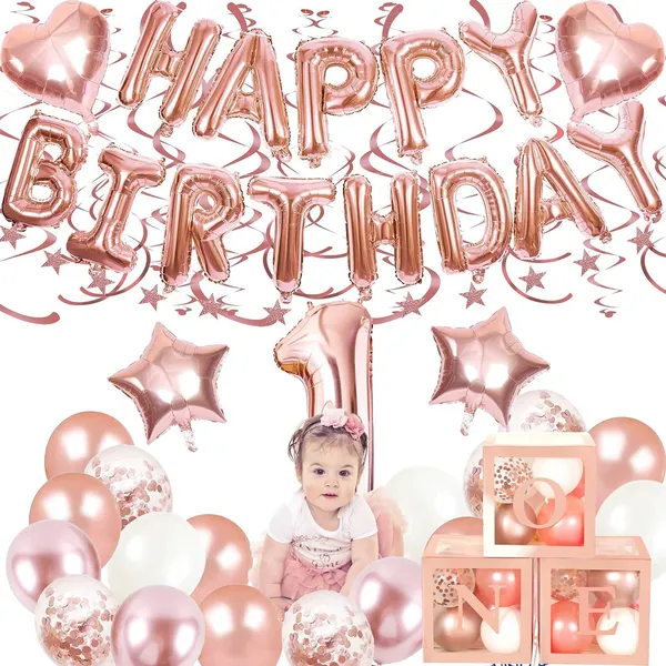 Pink_First_Birthday_Balloon_Decorations_Kit_(Blue)_(50_Pcs)_(32_Inch_|_18_Inch)