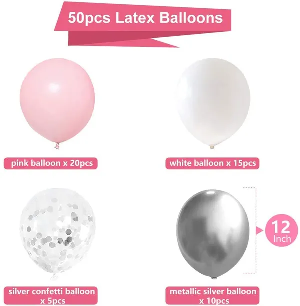 Silver_Pink_&_White_Latex_Confetti_Metallic_Balloons_|_For_Girl_Birthday_Bridal_Shower_Wedding_Party_Decorations_Supplies_(50_Pcs)_(12_Inch)