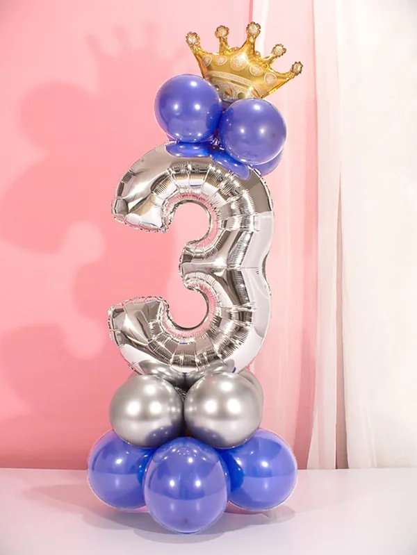 Multicolor_Girl_Boy_3Rd_Birthday_Theme_Foil_Balloons_(Number_3)_(32_Inch)_(19_Pcs)