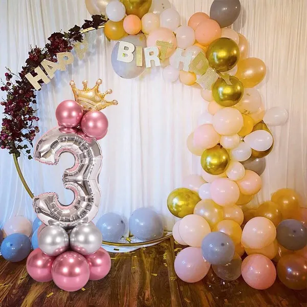 Multicolor_Girl_Boy_3Rd_Birthday_Theme_Foil_Balloons_(Number_3)_(32_Inch)_(19_Pcs)