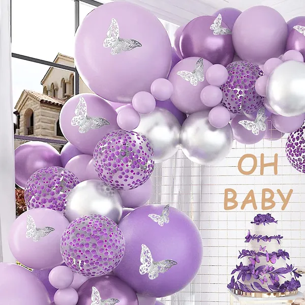 Silver_&_Purple_Confetti_Metallic_Balloon_Arch_|_For_Wedding_Birthday_Supplies_(102_Pcs)