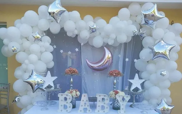 White_&_Silver_Party_Supplies_Birthday_Decorations_|_For_Girls_Boys_Balloons_Net_Backdrop_Led_Light_|_For_Party_Decoration