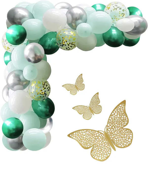 Green_&_Silver_Balloon_Garland_Kit_With_Butterfly_|_For_Wedding_Graduation_Jungle_Theme_Birthday_Party_(115_Pcs)