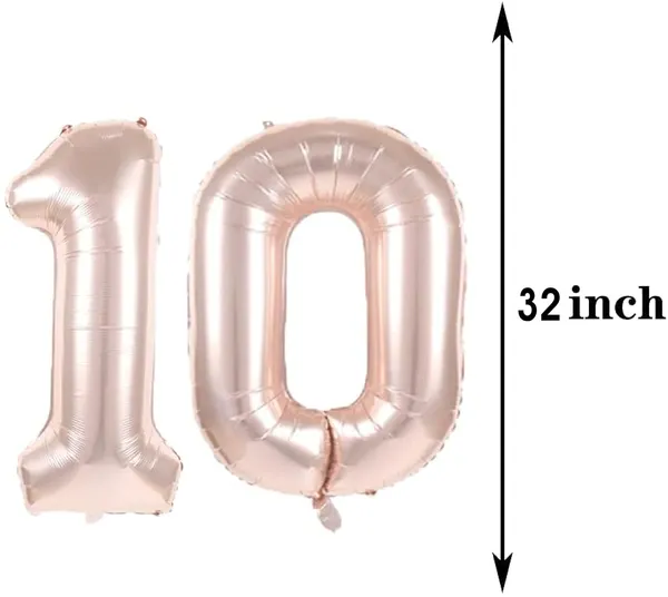 Rose_Gold_10Th_Birthday_Party_Decorations_|_Curtains_Latex_And_Confetti_Balloons_|_Number_Foil_Balloons_(32_Inch)