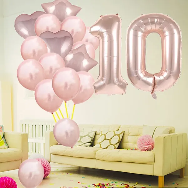 Rose_Gold_10Th_Birthday_Party_Decorations_|_Curtains_Latex_And_Confetti_Balloons_|_Number_Foil_Balloons_(32_Inch)
