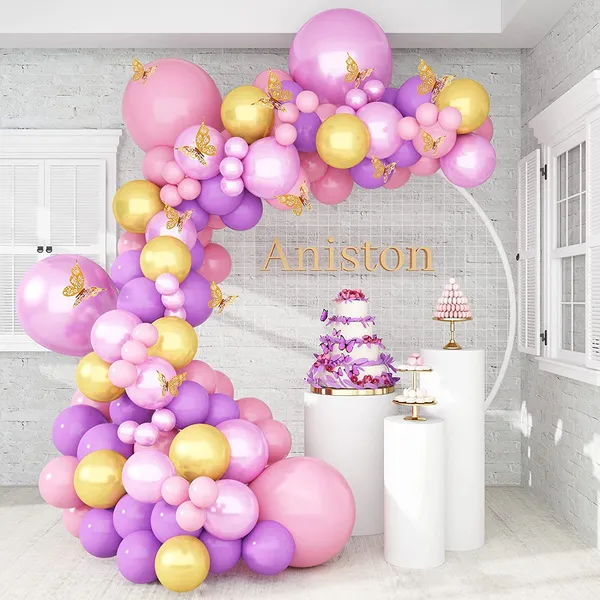 Pink_&_Purple_Metallic_Latex_Birthday_Balloons_Decoration_Garland_Kit_|_For_Wedding_Birthday_Supplies_(127_Pcs)