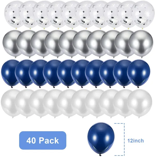 Silver_&_Navy_Blue_Confetti_Balloons_2_Pieces_Foil_Metallic_Fringe_Curtains_|_For_Birthday_Wedding_Party_(40_Pcs)