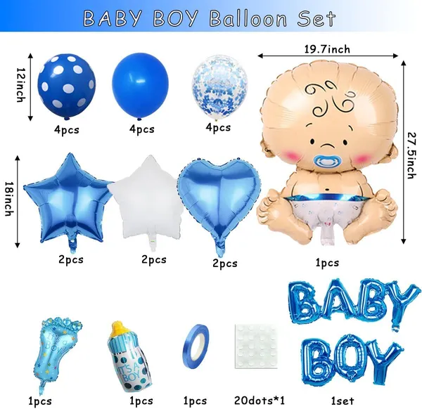 Multicolor_It'S_A_Boy_Balloons_|_For_Baby_Boy_Shower_Party