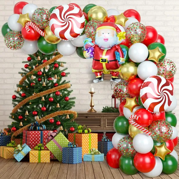 Red_Green_Gold_Gingerbread_Man_Christmas_Reindeer_Mylar_Balloon_|_For_Christmas_Party_Decorations_New_Year_Holiday_Party_Supplies_(100_Pcs)