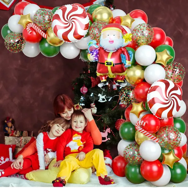 Red_Green_Gold_Gingerbread_Man_Christmas_Reindeer_Mylar_Balloon_|_For_Christmas_Party_Decorations_New_Year_Holiday_Party_Supplies_(100_Pcs)