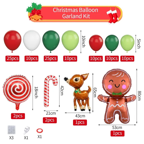 Red_Green_White_Gingerbread_Man_Christmas_Reindeer_Mylar_Balloon_|_For_Christmas_Party_Decorations_New_Year_Holiday_Party_Supplies_(111_Pcs)