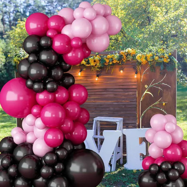 Black_Hot_Pink_Latex_Balloons_|_For_Wedding_Birthday_Graduation_Anniversary_Bachelorette_Party_Background_Decorations_(96_Pcs)
