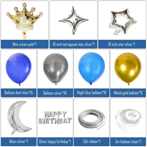 Blue_And_Gold_Metallic_Chrome_Latex_Balloons_|_For_Kids_Birthday_Wedding_Decorations