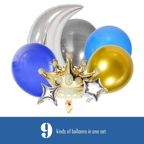Blue_And_Gold_Metallic_Chrome_Latex_Balloons_|_For_Kids_Birthday_Wedding_Decorations