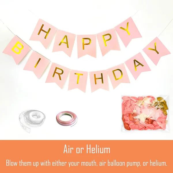 Orange_Pink_&_Gold_Metallic_Chrome_Latex_Balloons_|_For_Kids_Birthday_Wedding_Decorations