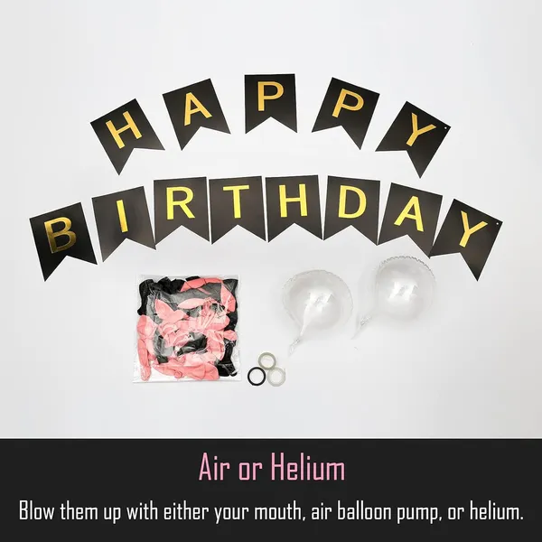 Pink_And_Black_Metallic_Chrome_Latex_Balloons_|_For_Kids_Birthday_Wedding_Decorations