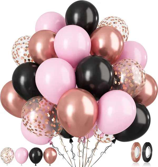 Black_&_Pink_Latex_Metallic_Confetti_Balloons_With_Ribbons_|_For_Birthday_Bridal_Shower_Anniversary_Wedding_Graduation_Decoration_(30_Pcs)_(12_Inch)
