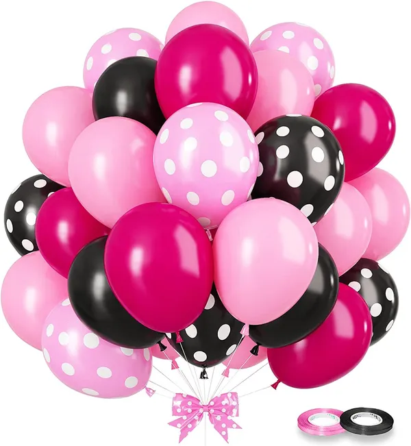 Black_&_Pink_Latex_Balloon_Garland_Arch_|_For_Party_Decorations_Birthday_Decorations_Wedding_Decorations_(50_Pcs)_(12_Inch)