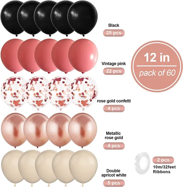 Black_Pink_&_Rose_Gold_Latex_Balloon_Garland_Arch_|_For_Party_Decorations_Birthday_Decorations_Wedding_Decorations_(50_Pcs)_(12_Inch)