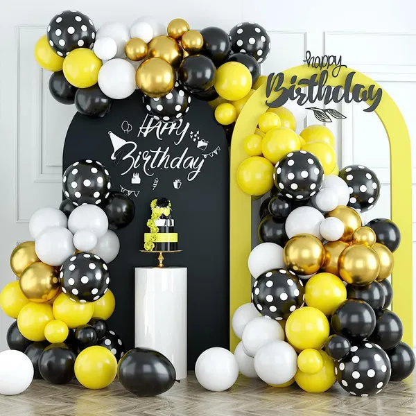 Black_&_Yellow_Balloon_Garland_Kit_|_For_Bee_Theme_Party_Decorations