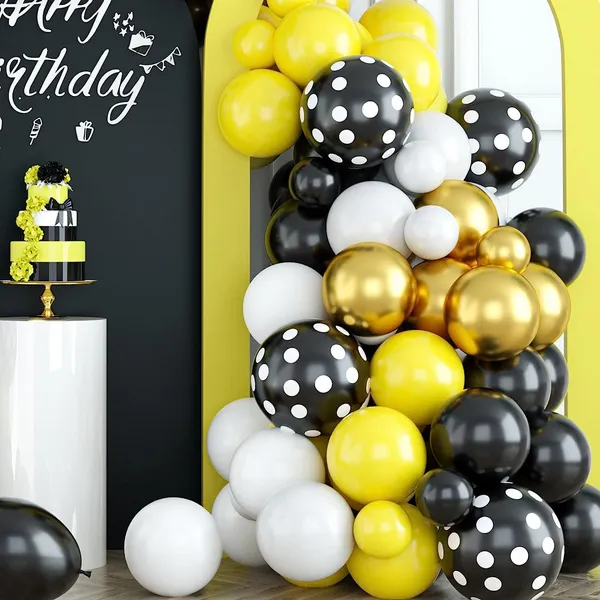 Black_&_Yellow_Balloon_Garland_Kit_|_For_Bee_Theme_Party_Decorations