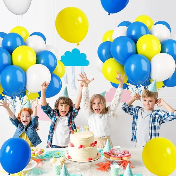 Blue_&_Yellow_Latex_Balloons_With_Ribbons_|_For_Birthday_Baby_Shower_Engagement_Anniversary_Bridal_Shower_Party_Graduation_Decoration_(30_Pcs)_(12_Inch)