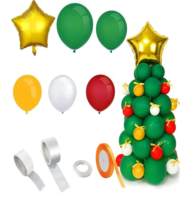 Green_Diy_Christmas_Party_Latex_Balloon_Decoration_Kit