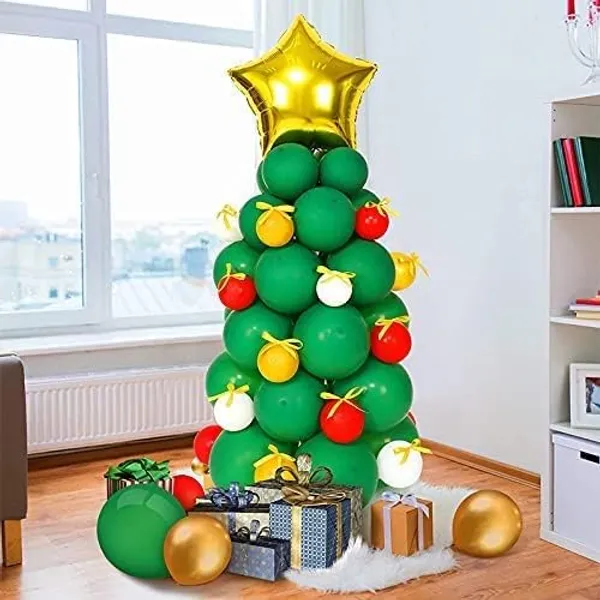 Green_Diy_Christmas_Party_Latex_Balloon_Decoration_Kit