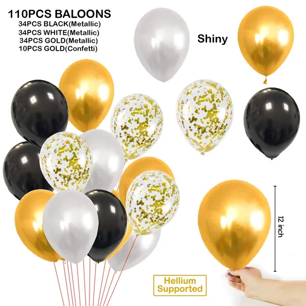 Golden_&_Black_Garland_Arch_Foil_Curtain_Birthday_Decoratio_Supplies_(Pack_Of_114)