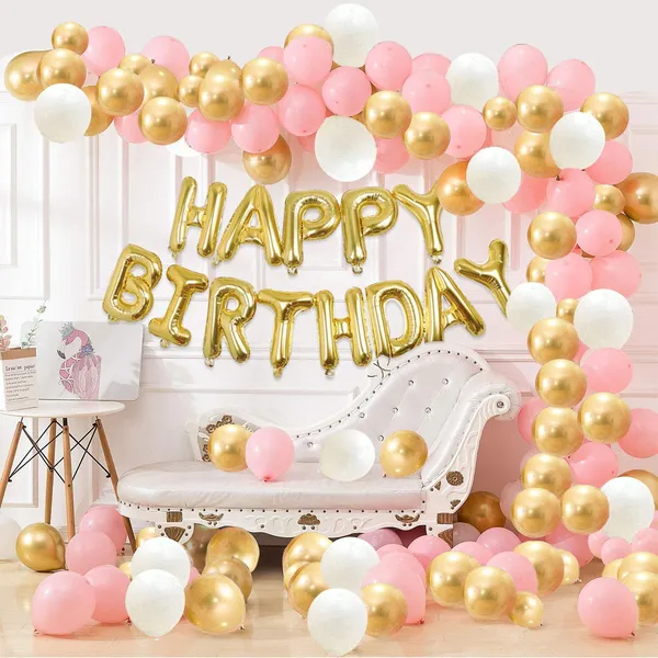 Pink_&_Golden_Birthday_Balloons_Decoration_Items_|_For_Girls_(31_Pcs)