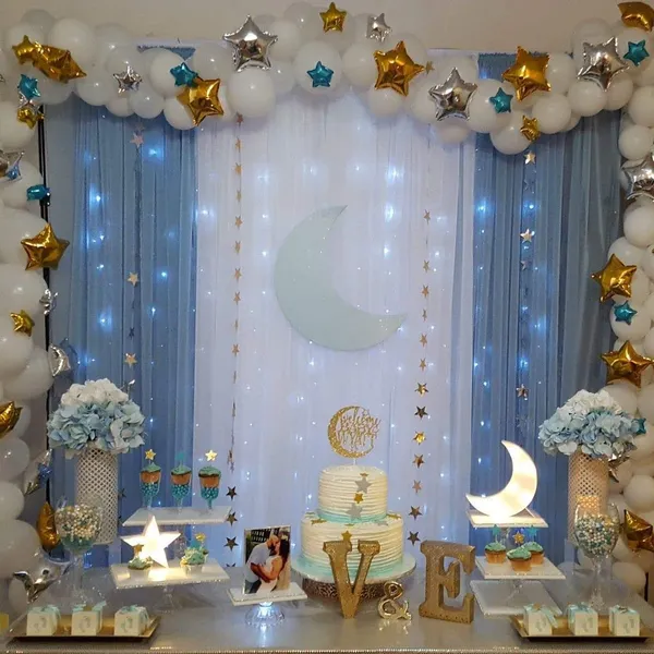 White_Star_And_Moon_Foil_Balloons_Net_Backdrop_Led_Light_|_For_Party_Decoration_(82_Pcs)