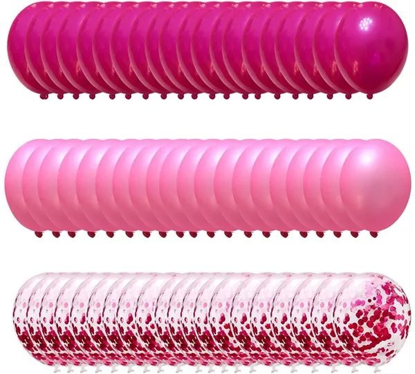 Hot_Pink_Premium_Latex_Confetti_Balloons_&_Ribbon_|_For_Party_Decorations_Supplies_(12_Inch)