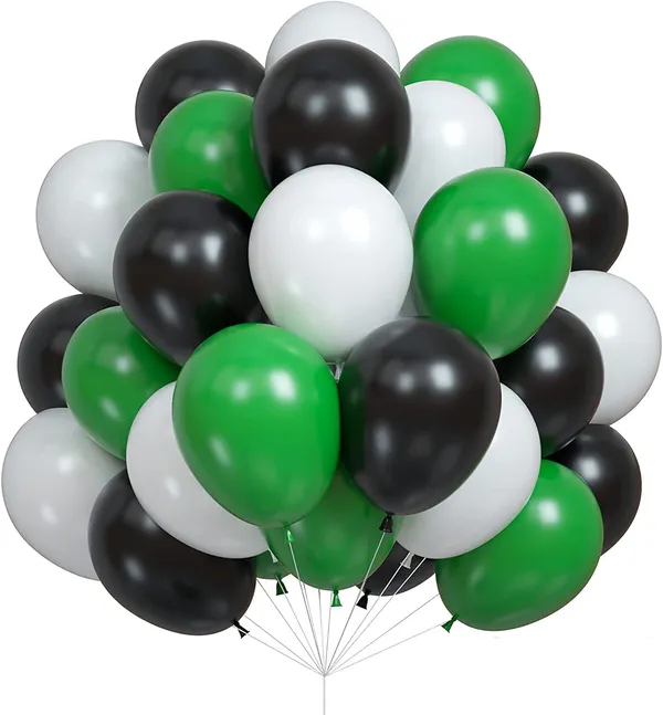 Dark_Green_Black_&_White_Latex_Football_Party_Balloons_Ideal_|_For_Boys_Soccer_Theme_Party_Or_Baby_Shower_Supplies_(50_Pcs)_(12_Inch)