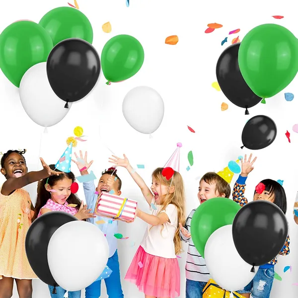 Dark_Green_Black_&_White_Latex_Football_Party_Balloons_Ideal_|_For_Boys_Soccer_Theme_Party_Or_Baby_Shower_Supplies_(50_Pcs)_(12_Inch)